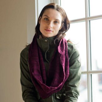 Cirrus Cowl - aubergine