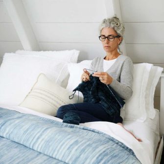 Watercolors Blanket - knitting