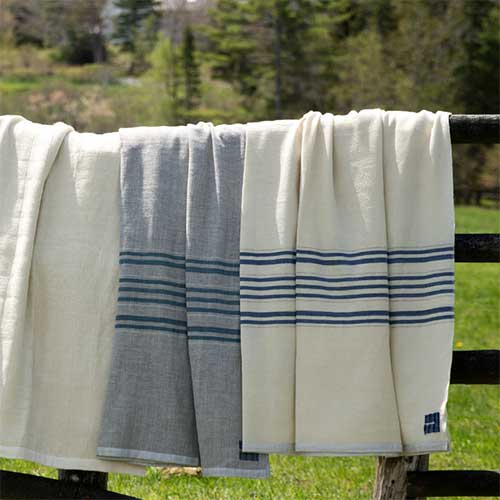 Heritage Blankets on Fence